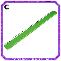 Разъем гнездовой PBS-40 1х40 прямой, зеленый, мама, шаг 2.54
