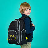 Рюкзак шкільний Kite Education DC Comics Batman 38x28x15, 13.25 л, чорний ((DC24-702M (LED)), фото 10