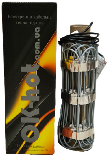 Нагрівальний мат OK-Hot 500х11600 мм 985 W. 5.8 м² IPX7