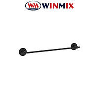 Полотенцедержатель одинарный Winmix Delux M1301A Black (465 мм)