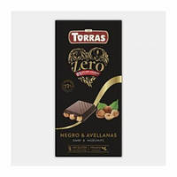 Шоколад чорний з фундуком без цукру Торрас Torras Zero 150 г