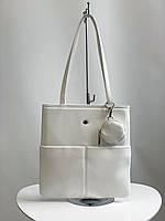 Женская сумка шоппер на плечо кросс-боди из кожзам итальянского бренда GildaTohetti.
