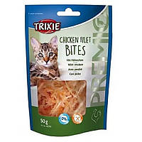 Лакомство Trixie (Трикси) Premio Chicken Filet Bites для кошек сушеное филе куриное 50 г (42701)