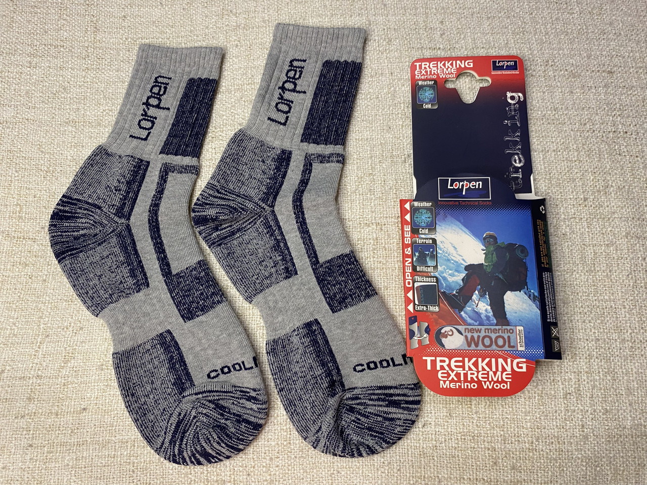 Шкарпетки Lorpen Trekking Extreme Merino Wool