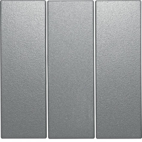 16651404 Клавіша 3Х, алюміній, S.1, B.3, B.7, Berker, фото 1