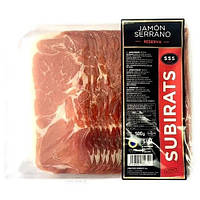 Хамон Subirats Jamon Serrano 500г нарезка