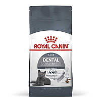 Сухой корм Royal Canin DENTAL CARE для взрослых кошек, профилактика образования зубного налета и формирования