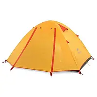 Палатка Naturehike P-Series III (3-х местный) 210T 65D polyester Graphic NH18Z033-P оранжевый