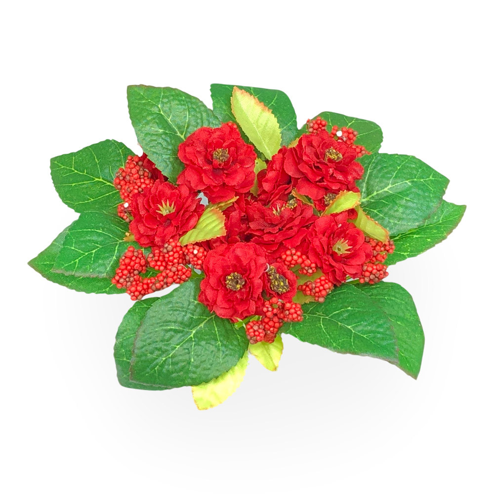 Віночок (13 см) червоний, фото 1