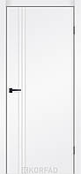 Міжкімнатні двері ТМ KORFAD Excellence модель SALIN біла емаль