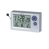 Цифровий автомобільний годинник термометр вольтметр 12В VST 7048V на ВАЗ 2110, 2111, 2112 (VST 7048)