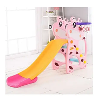 Детская горка F-58901 "Toti" "Жирафа" от 1 до 7 лет, цвет розовый