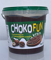 Шоколадна горіхова паста 1 кг (відро) Chocofan