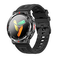 Смарт-часы Colmi V70 Black (тонометр, пульсоксиметр, звонки) Ultra AMOLED экран