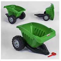 Прицеп для педального трактора Pilsan 07-317 (1), цвет зеленый