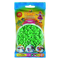 Набор для творчества Hama светло-зеленых бусин 1000 шт термомозаика 207-11 b