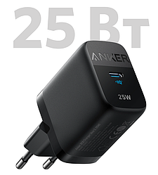 Зарядний пристрій ANKER PowerPort 312 - 25W USB-C Black