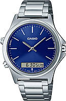 Часы Casio MTP VC01D-2E наручные мужские на металлическом браслете | Casio оригинал с гарантией на 2 года