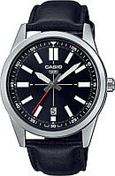 Часы Casio Collection Men MTP-VD02L-1E наручные мужские классические черные | часы Casio оригинал с гарантией