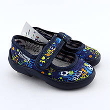 Тапочки в садок на хлопчика текстильне взуття тм Vitaliya Віталія Україна