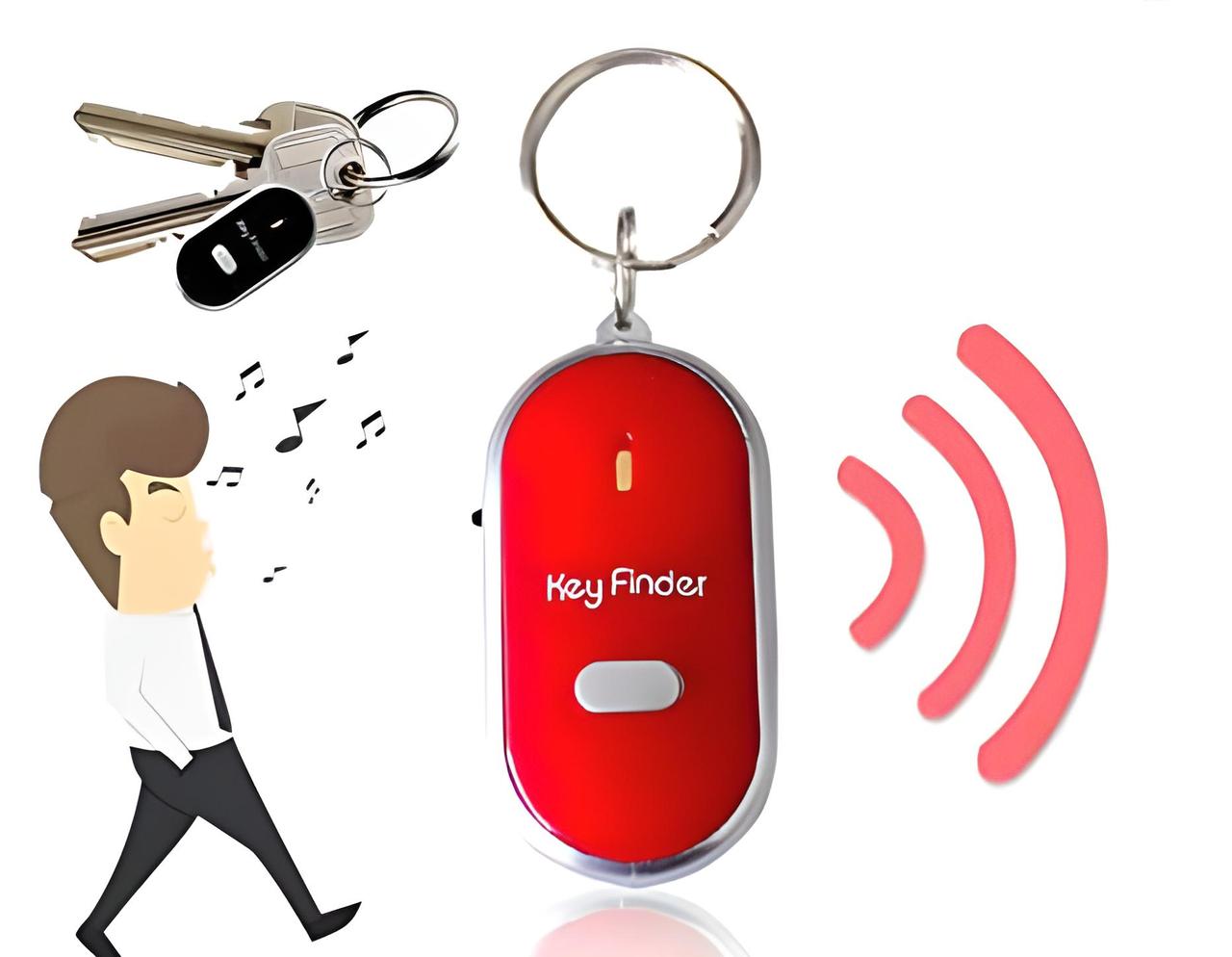 Брелок для пошуку ключів KEY FINDER Red, фото 1