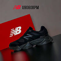 Мужские кроссовки New Balance 9060 Triple Black нью баланс