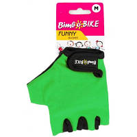 Велоперчатки Bimbo Bike FUNNY M Green 90944G-IS b