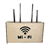 Настенная коробка для роутера Wi-Fi 35х9,5х21 см Береза