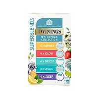 Чай Твайнінгс Twinings Superblends Wellbeing Collection 20пак.