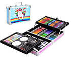 Подарунковий набір для малювання і творчості Поні єдиноріг 145 предметів у валізі, фото 9