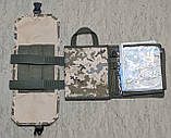 Підсумок під картки Укр Піксель ППК-3 зі швидким скидом, кордура,  для військових, ЗСУ, ММ14, фото 8