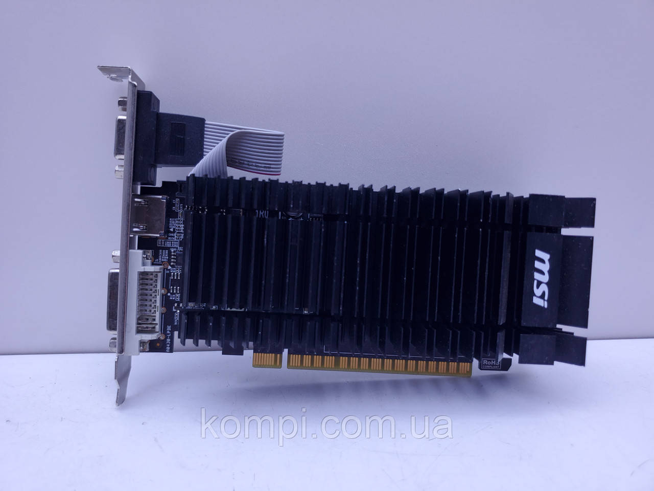 Відеокарта MSI GeForce GT 610 1GB (GDDR3,64 Bit,HDMI,PCI-Ex,Б/у)