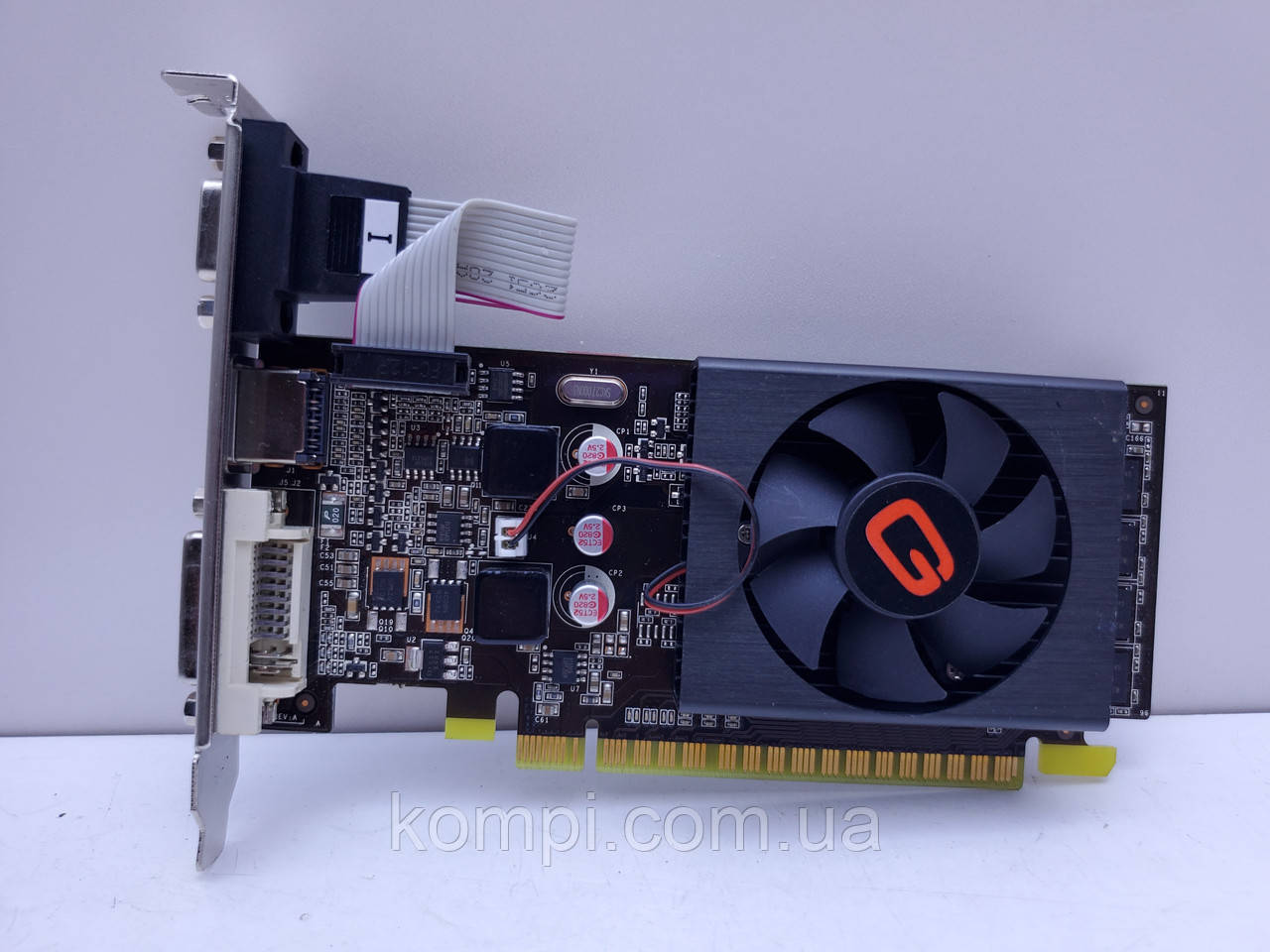 Відеокарта Gainward GeForce GT 610 1GB (2Gb,GDDR3,64 Bit,HDMI,PCI-Ex,Б/у), фото 1