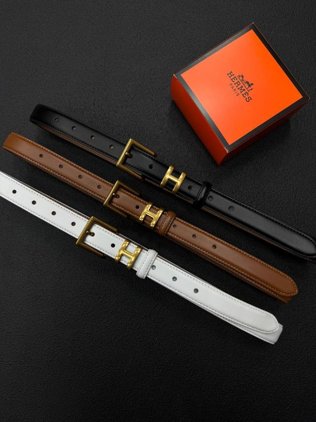 Ремінь шкіряний жіночий Hermes 30 мм. 931523