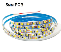 Світлодіодна стрічка smd 2835 120led/м 12v ip20 Slim білий (6000К) преміум. 5мм ширина