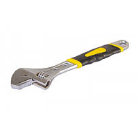Ключ разводной MASTERTOOL 200 мм 0-31 мм с двухкомпонентной ручкой переставная губка 76-0422 PI, код: 7235429
