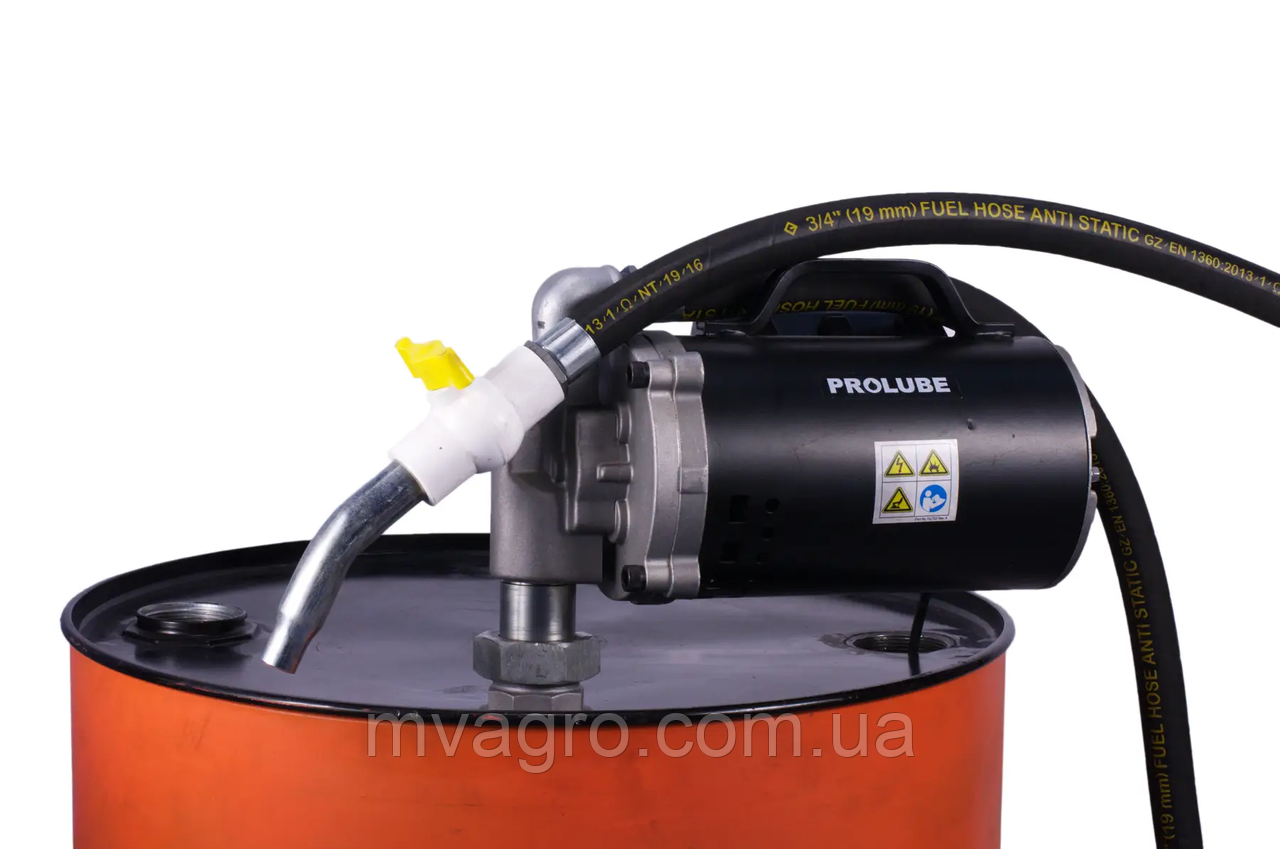 Насос електричний для оливи OPM, 11,5 л/хв, 220В, бочковий, фото 1