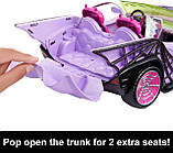 Машинка Монстер Хай монстро-мобіль Monster High Toy Car, Ghoul Mobile with Pet HHK63 Mattel Оригінал, фото 3