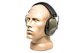 Навушники захисні Venture Gear VGPM9022C (оливкові) + беруші в комплекті, фото 6