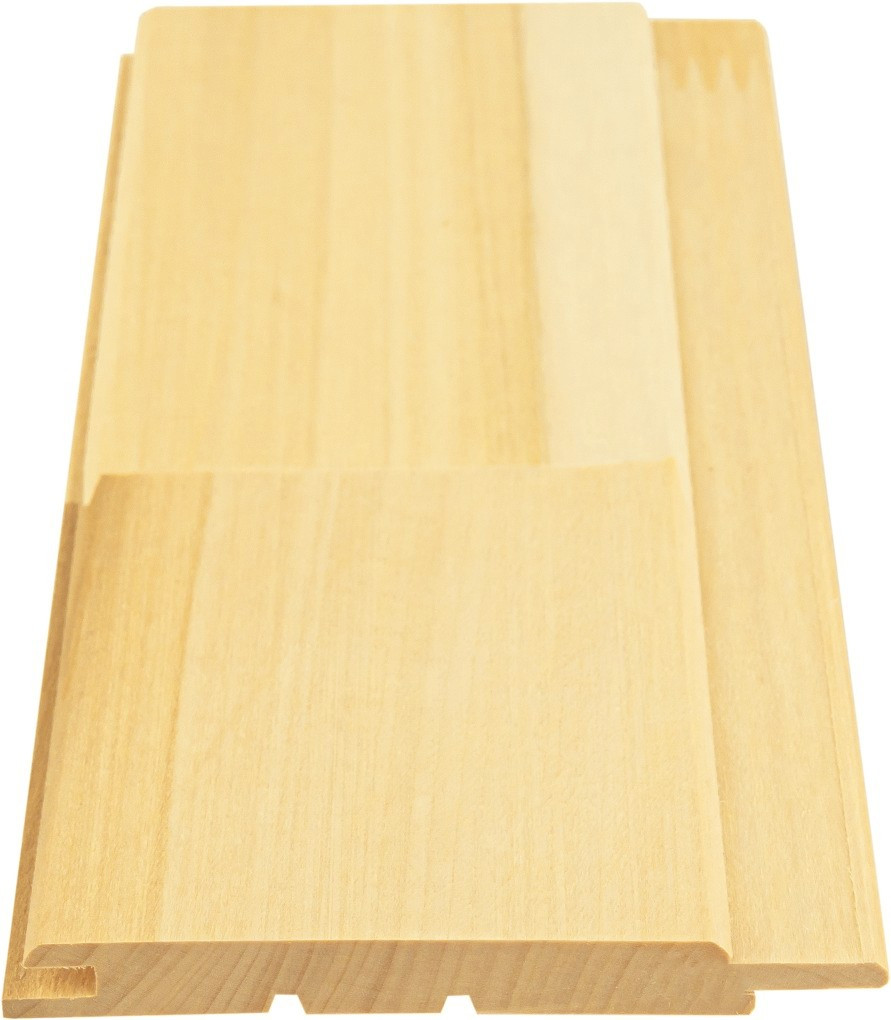 Вагонка (Ламберія) липа 80 "Різнотон А", зрощена 80х12х2200-2400 мм., фото 1