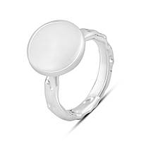 Серебряное кольцо OgoSilver с натуральным жемчугом барочным, вес изделия 5,32 гр (2041955) 16.5 размер