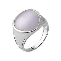 Серебряное кольцо OgoSilver с кошачьим глазом 9.2ct, вес изделия 8,03 гр (2054900) 17 размер
