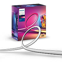 Philips Hue Лента светодиодная умная Play для ТВ 55", 0.5W(20Вт), 2000K-6500K, RGB, Gradient, ZigBee,