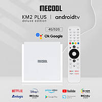 Mecool KM2 Plus Deluxe 4/32 + Настройка и сертификат YouTV в подарок!