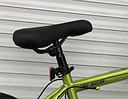 Дитячий велосипед на колесах 20 дюймів та металевій рамі 13″ TopRider 509 Хакі, фото 5