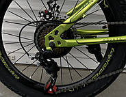 Дитячий велосипед на колесах 20 дюймів та металевій рамі 13″ TopRider 509 Хакі, фото 6