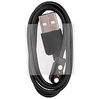 2E Зарядный кабель USB для смарт-часов Wave Plus, магнитный, черный Hatka - То Что Нужно