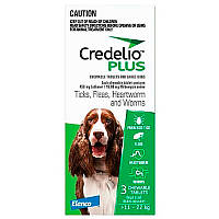 Credelio Plus by Elanco - Противопаразитарные жевательные таблетки Кределио Плюс от блох, клещей и гельминтов