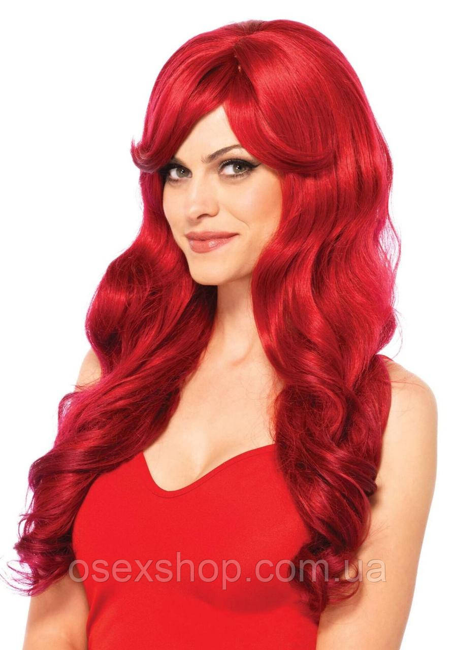 Парик Leg Avenue Long Wavy Wig red