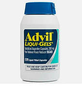 Капсулы от головной боли Advil Liquigels, 200 мг, 120 таблеток США